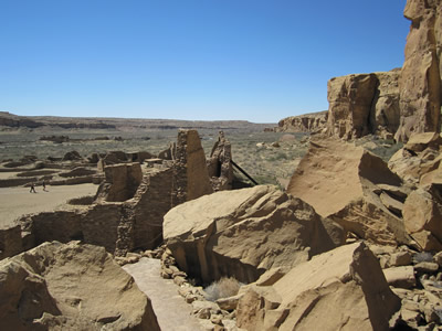 ruins and rocks